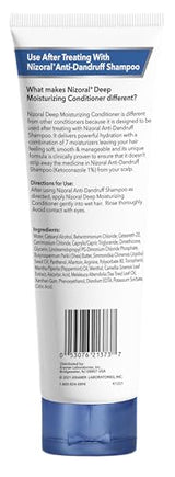 Nizoral Anti-Dandruff Shampoo, 7 Oz + Deep Moisturizing Conditioner, 9.4 Oz Bundle